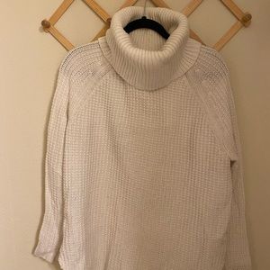 TARGET A NEW DAY white cowl neck knit sweater